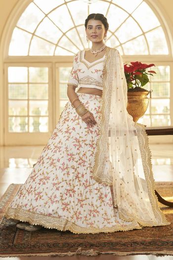 Viscose Silk Lehenga Choli With Heavy Thread Embroidery with Sequince Work  LD01353076