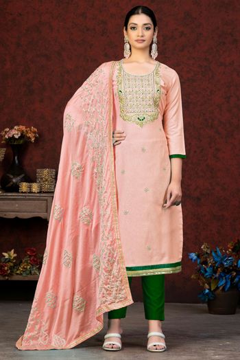 Cotton Embroidery Suits SM054110588