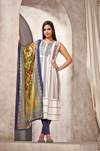 Cotton Woven Salwar Kameez SM054112397