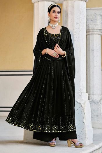 Georgette Embroidery Salwar Kameez SM054111553