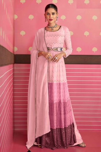 Georgette Embroidery Salwar Kameez SM054110819