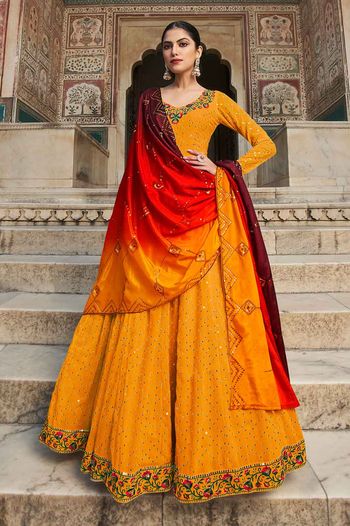 Georgette Embroidery Salwar Kameez SM054111540