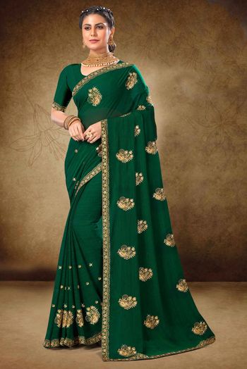 Georgette Embroidery Sarees SR054111489