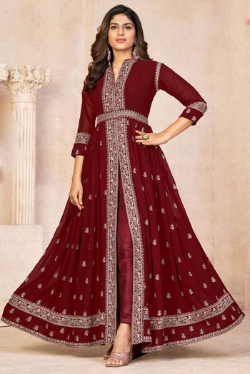 Georgette Embroidery Suits SM054110528