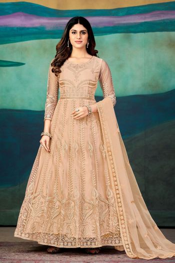 Net Embroidery Salwar Kameez SM054112349