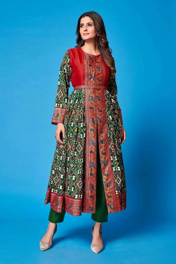 Rayon Printed Salwar Kameez SM054111598