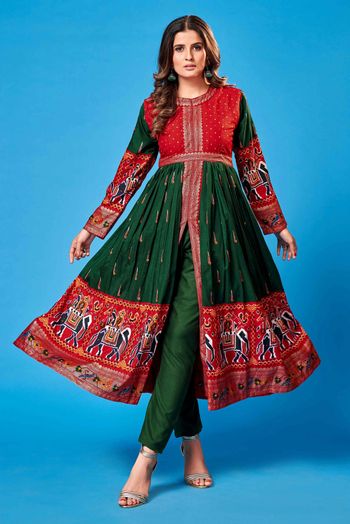 Rayon Printed Salwar Kameez SM054111603