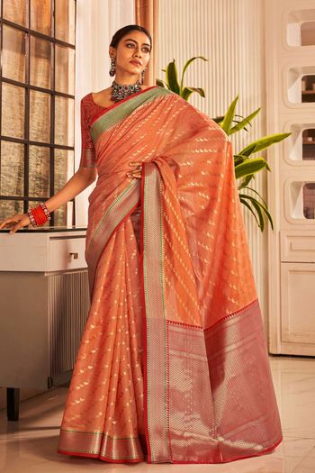 Banarasi Silk Sarees With Woven SR01353072