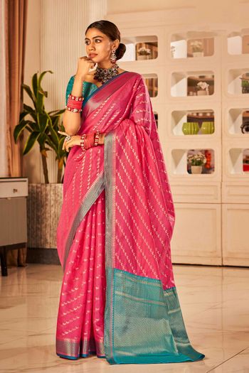 Banarasi Silk Sarees With Woven SR01353070