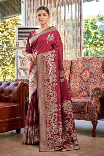 Banarasi Silk Engagement Classic Saree