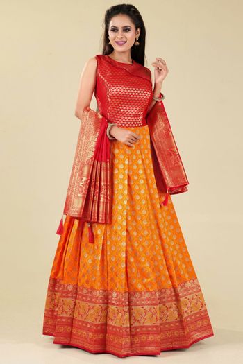 Embroidery Zari Woven Work Anarkali Suit SM02290002