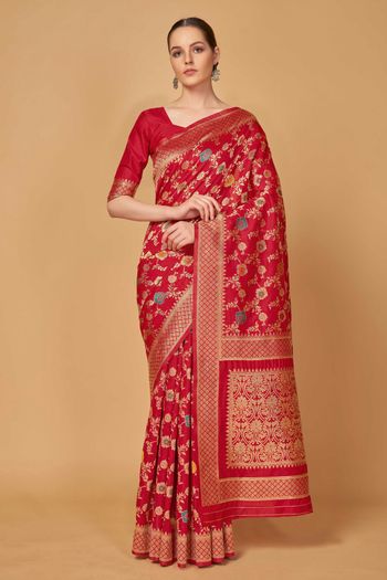 Weaving Silk Classic Designer Saree