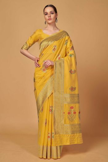 Weaving Silk Classic Designer Saree