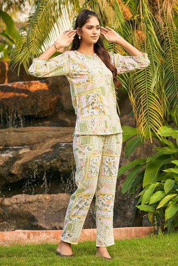 Ladies Printed Cotton Night Suits at Rs 949/piece