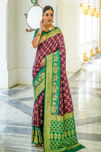 Banarasi Silk Saree with Woven work SR05649273