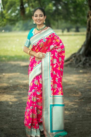 Banarasi Silk Saree with Zari work SR05649348