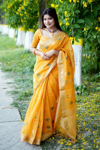 Cotton Silk Saree with Woven work SR05649229