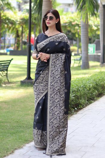 Silk Saree with Woven work SR05649241