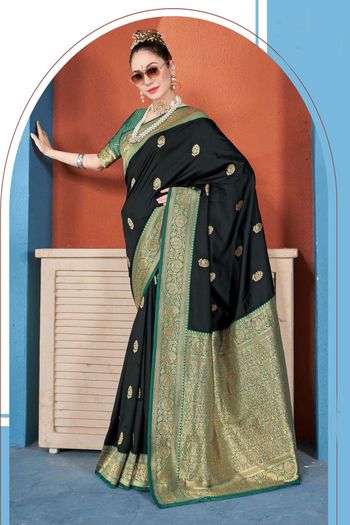 Silk Saree with Woven work SR05649389