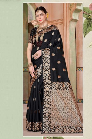 Silk Saree with Woven work SR05649395