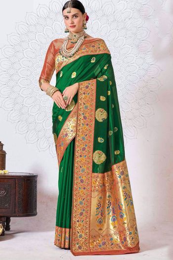 Silk Saree with Woven work SR05649384