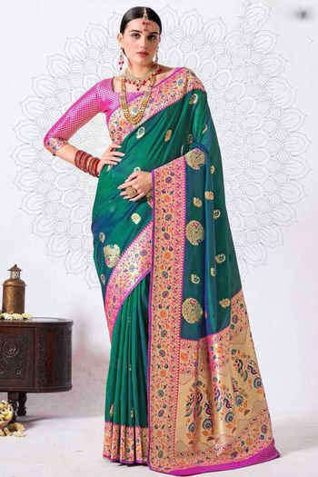 Silk Saree with Woven work SR05649378