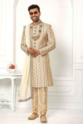 Art Silk Sherwani