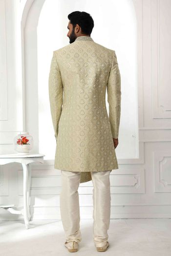 Art Silk Sherwani