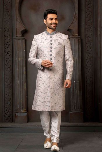 Art Silk Sherwani