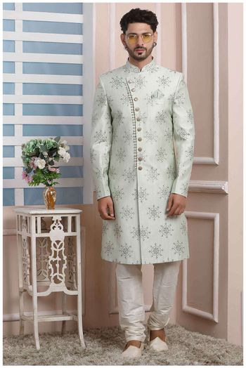 Art Silk Sherwani