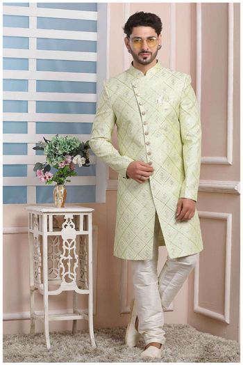 Art Silk Sherwani