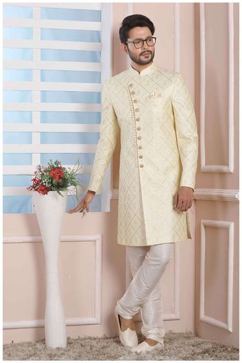 Art Silk Sherwani