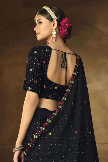 Georgette Embroidery Lehenga Choli