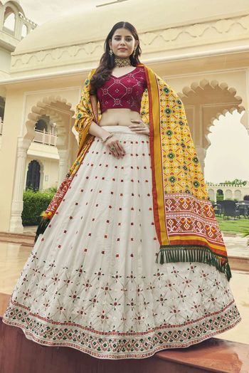 Georgette Embroidery Lehenga Choli