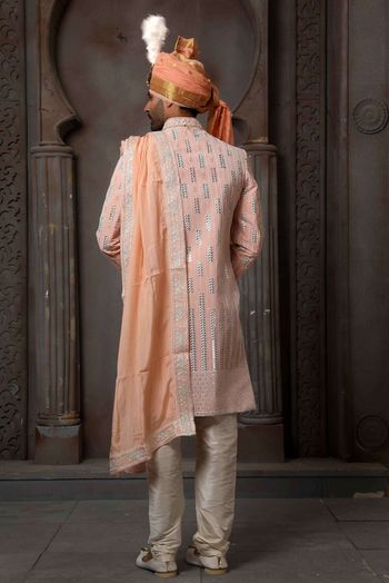 Georgette Sherwani