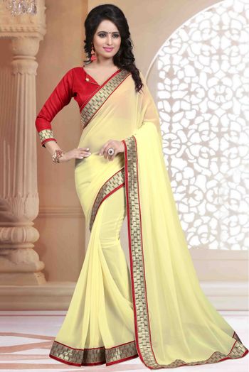 Cream Custard Color Traditional Jamdani Saree – Craftyle