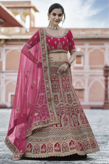 Bridal Lehenga Heavy Stone Work | Maharani Designer Boutique