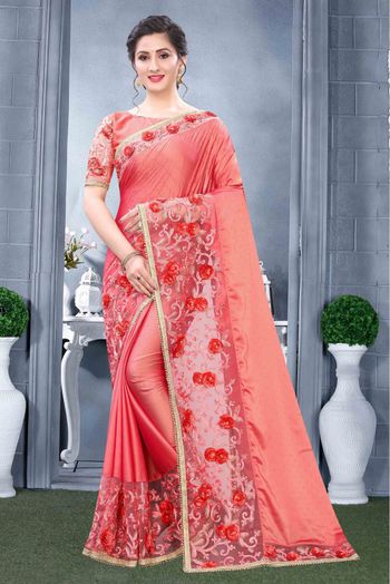 Rangoli Silk Traditional Saree In Light Pink Colour