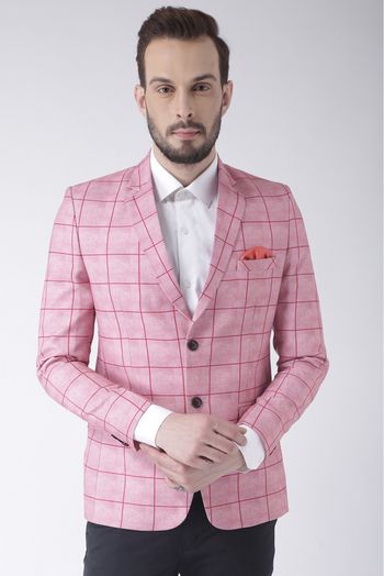 Polyester Blazer In Multicolour - JK5300701