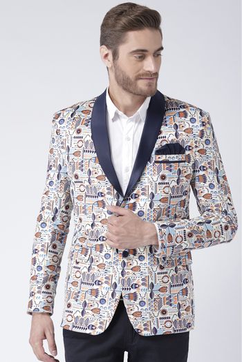 Polyester Blazer In Multicolour - JK5300747