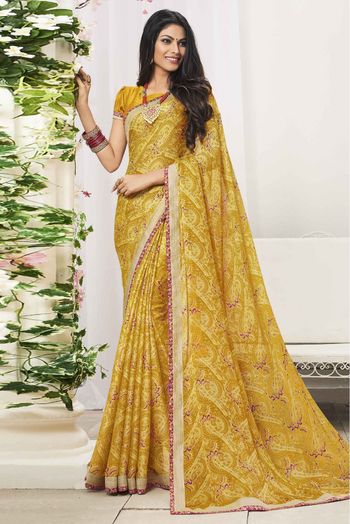 Laxmipati Aradhana Chiffon Maroon Zari Work Embroidery, Stone Work Sar – Laxmipati  Sarees | Sale