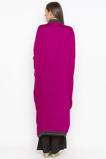 Plus Size Cotton Embroidery Kurta Set In Pink Colour - KR2710651