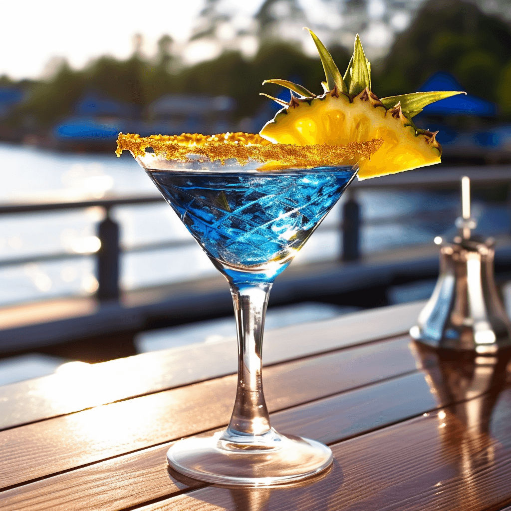 Blue Sea Martini Cocktail Recipe How to Make the perfect Blue Sea Martini