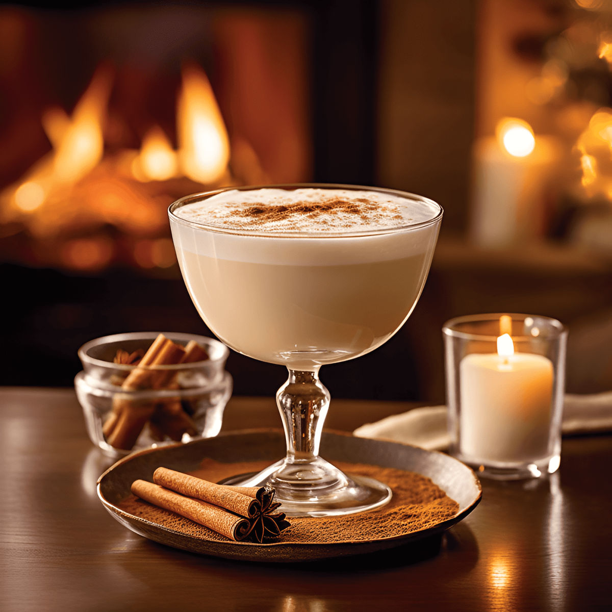 Eggnog cocktail recipe