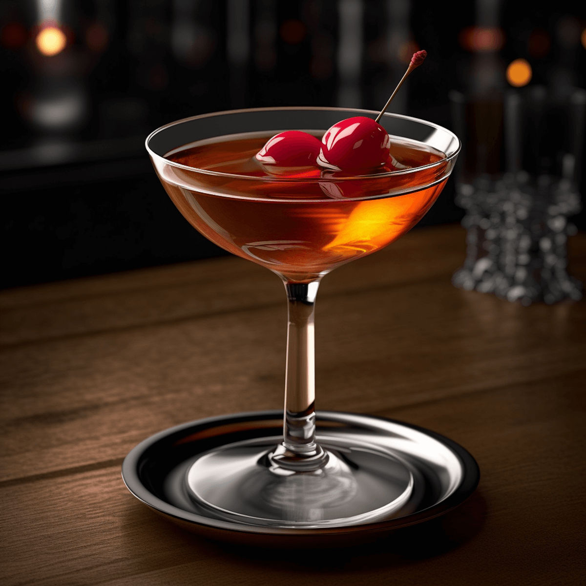 MANHATTAN COCKTAIL GLASS