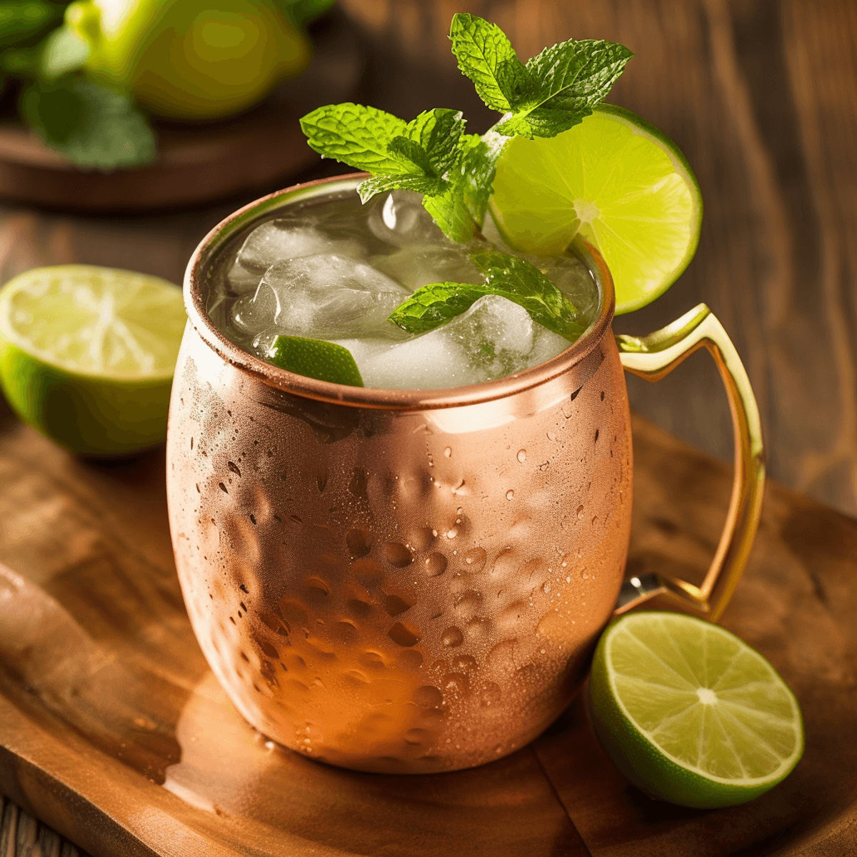 Zesty Moscow Mule Mocktail