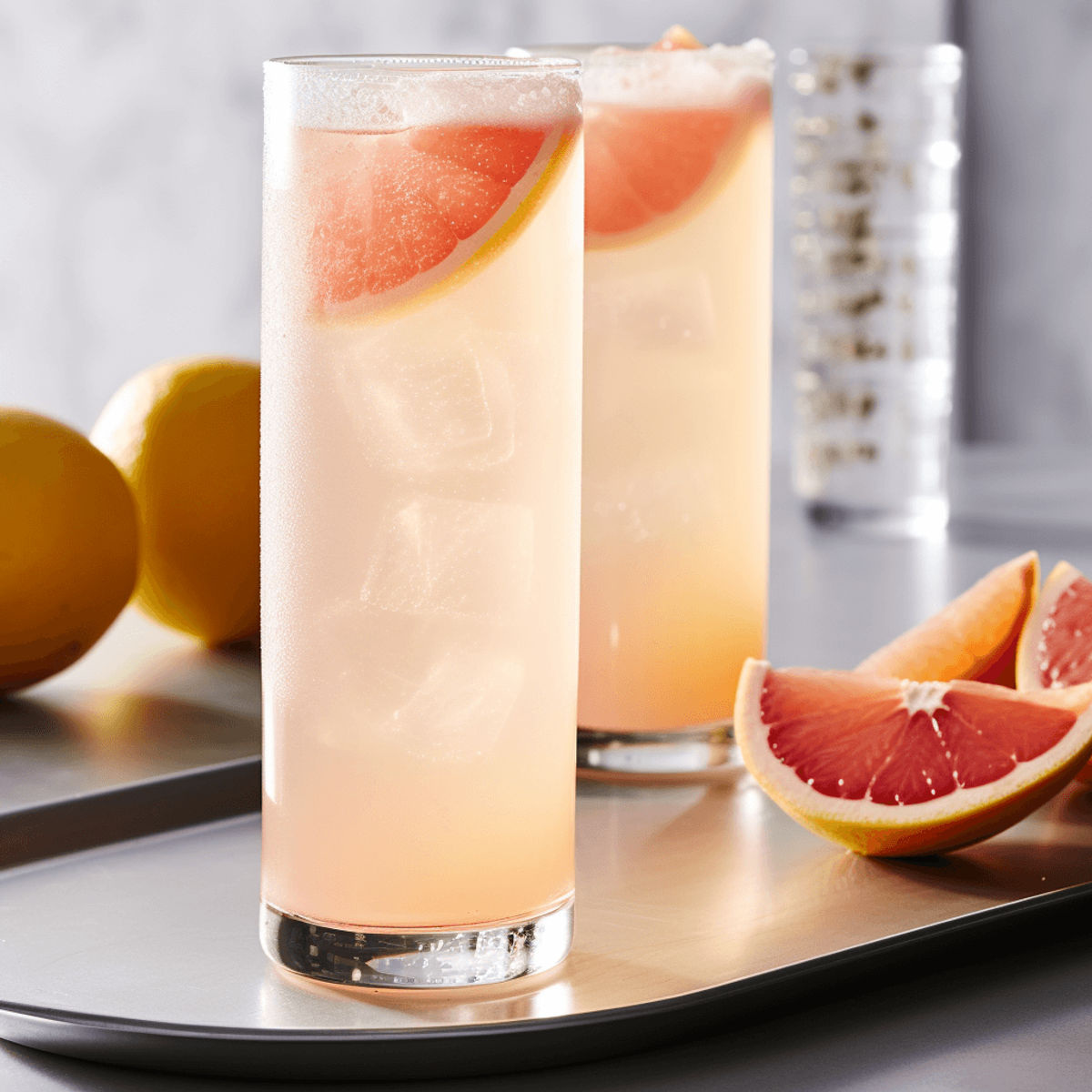 Frothy Grapefruit Paloma - The Movement Menu