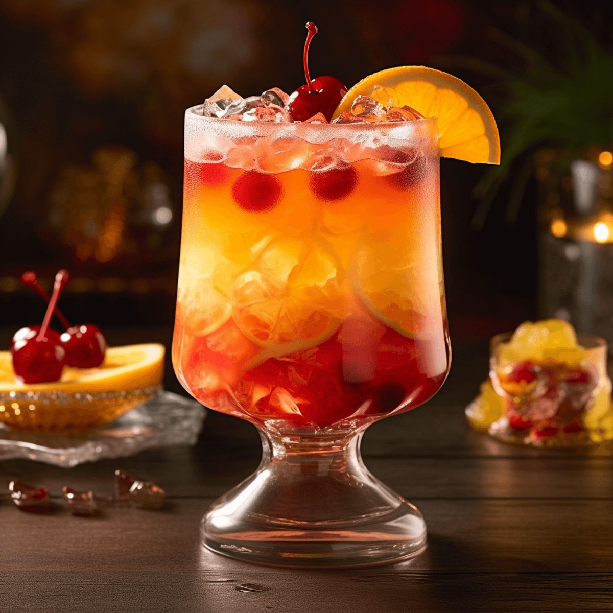 Tropical Cherry Party Punch