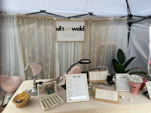 Private Permanent Jewelry Party for the Whole "I do" Crew! image 6