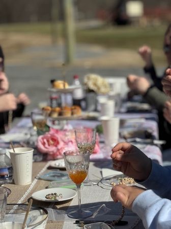 Mustangs & Malas: Intentional Jewelry Making with Pastry Brunch & Mimosas at the Farm!  image 47